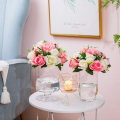 Flower Centerpieces for Wedding Tables: Wedding Table Decorations Pink & Whit…