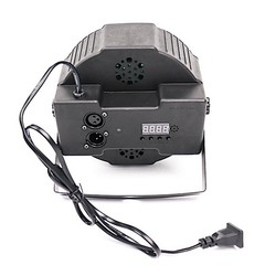 220V RGB LED Spotlight Sound Activated Strobe Flash Light Party Events Supplies