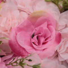 12pcs Artificial Flower Panels 24″x16″ Romantic Floral Backdrop Wedding Decor