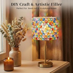 150PCS Water-Resistant Acrylic Gems – Perfect for Vibrant Displays & Aquariums