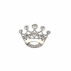 2 in Metal Rhinestones Crown Brooch Chair SASH PIN Party Events Decorations