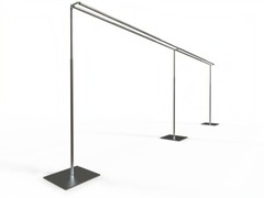 DOUBLE CROSSBAR ADJUSTABLE QUICK BACKDROP KIT 10 FT x 10 – 20 FT WITHOUT DRAPE