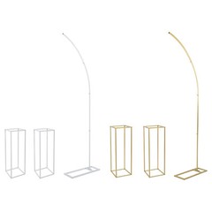 Ballon Stand+2Flower Stands Arch Backdrop Stand for Parties Wedding Flower Stand