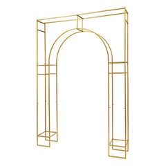 Free Standing Wedding Arch Backdrop Stand Square Metal Balloon Arch Stand
