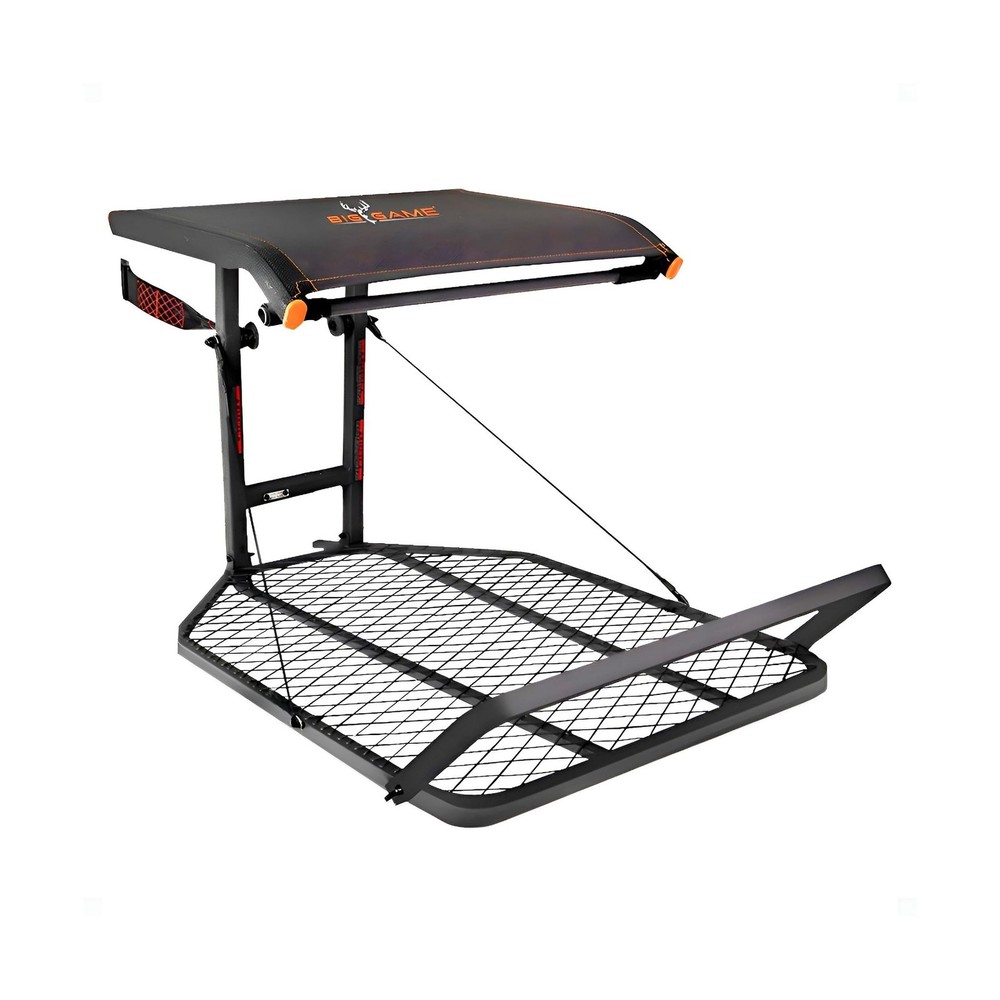 Big Game Captain XC Hang-On Treestand, Lightweight Steel Construction with 14…