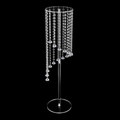 10 Pack Acrylic Crystal Flower Stand 80cm Tall Wedding Centerpiece