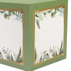 GREEN 12″ Balloon Boxes Centerpiece Decorations