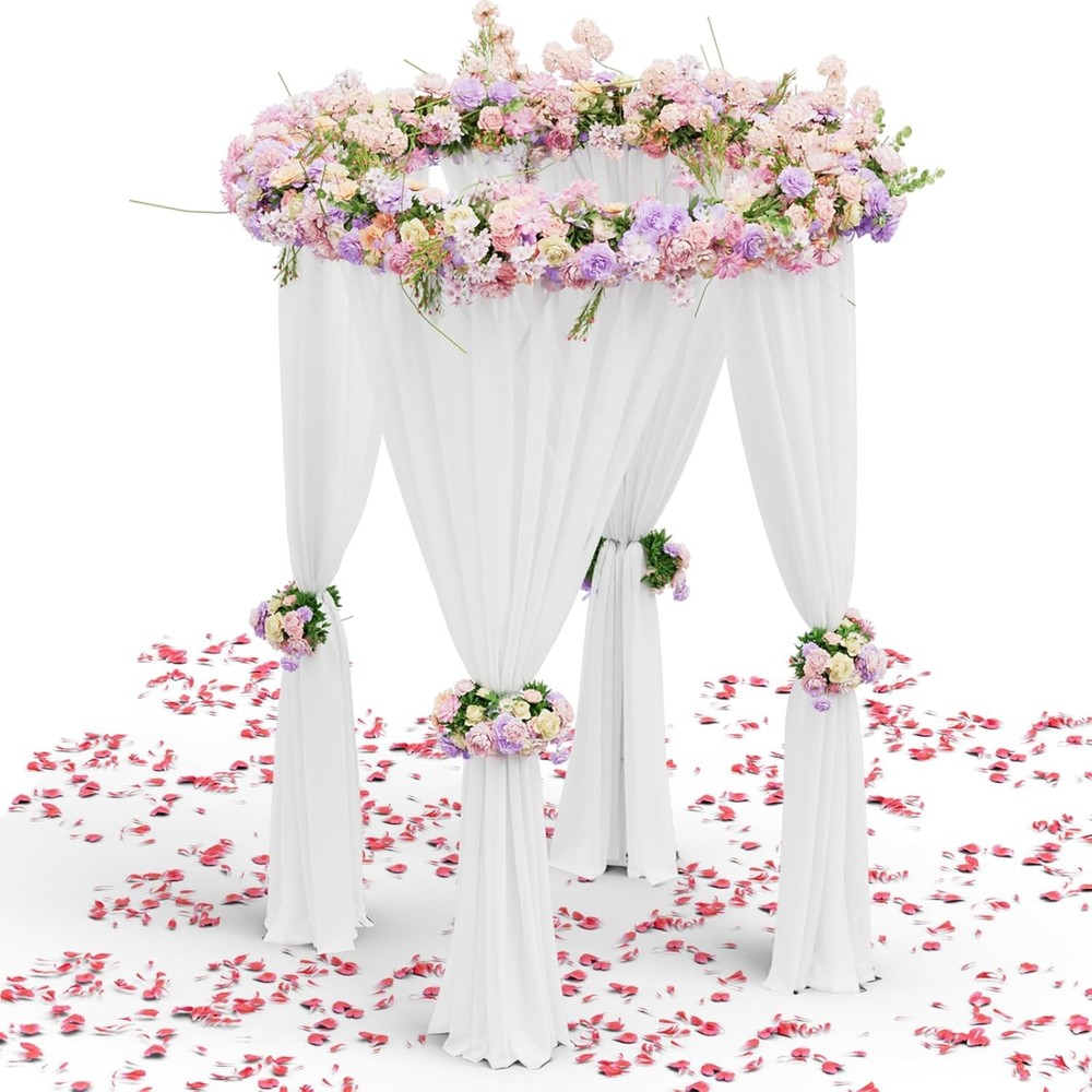 7.5FT Round Balloon Arch Stand Wedding Backdrop Party Decor Climbing Plant Arbor