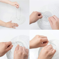 4/6/8/10/12/14/16Inch Chinese Paper Ball Lampion Hanging White Wedding Decoratio