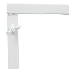 Set Of 2 White Carbon Steel Freestanding Wedding Arches 1.8 m