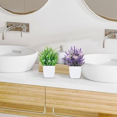 Lightweight Faux Eucalyptus – 4 Plants for Stunning Table Centerpieces