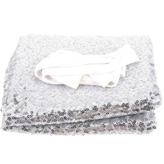 1Set Sequin Backdrop Curtain for Simple and Elegant Wedding Receptions