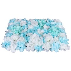 12PCS Wedding Valentine’s Backdrop Decor Artificial Silk Rose Flower Wall Panels