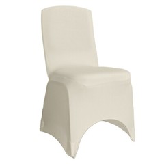 YCC Linens – Square Top Banquet Spandex Chair Cover (Box of 100) for Weddings