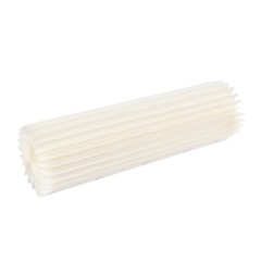 2Pcs 39.4in Milky White Cardboard Vase Stands Wedding Party Decor