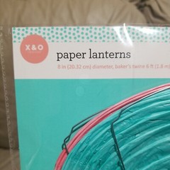 3 pk total 6 Paper Lanterns Decoration Wedding Party Festival 8″