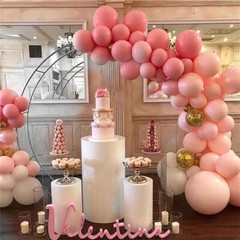 Round Backdrop Stand Metal Double Hoop Wedding Party Balloon Flower Arch Frame
