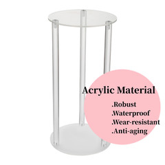 10 Pcs Acrylic Flower Stand Wedding Centerpiece Bouquet Backdrop Decor HOT