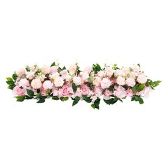 39.37×11.81in Artificial Flowers for Party Wedding Artificial Silk Flowers Row
