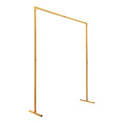 2×1.5M Wedding Arch Rectangular Party Arch Detachable Decorative Frame Reusable