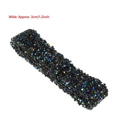 Mesh Wrap Roll Sparkle Crystal Rhinestone Ribbon Wedding Decoration