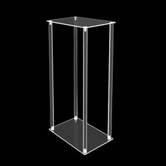 10 Pcs Acrylic Flower Stand Wedding Centerpiece Tall Vase Bouquet Backdrop Vase
