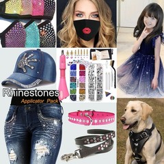 esseelove Hotfix Applicator, DIY Hot Fix Rhinestone Setter, B, Multicolor