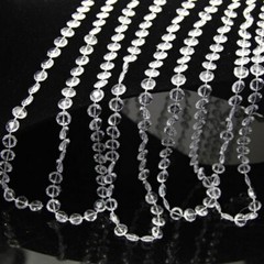 Garden Hot Clear Party Wedding Curtain Bead 33ft Garland Strand Room for acrylic