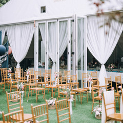 Chiffon Wedding Backdrop Party Background Cloth Panes Hanging Curtain Fabric