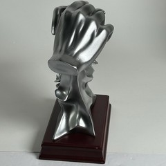 Bond of Marriage With This Ring Silver – Wedding Gift Sculpture Anniversary