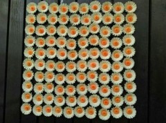 Paper flower handmade 3D handcraft wedding party venue decoration 50 pieces