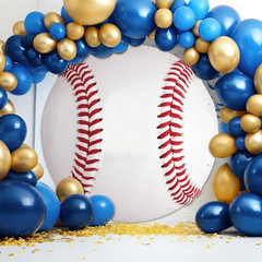 79 Inch Baseball Banner Party Decorations Large Hanging Sport Themed Party Backd