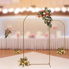 Metal Wedding Arch Stand Square Wedding Arches with Ceremony Garden Balloon Arch