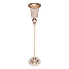 10Pcs Vintage Metal Trumpet Vases for Wedding Centerpieces & Floral Decor