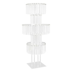 Flower Stand for Wedding, Crystal Flower Stand 5-Tier