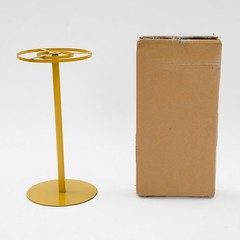 4Pcs Wedding Flower Stands Gold Tabletop Metal Flower Stand for Wedding,Party