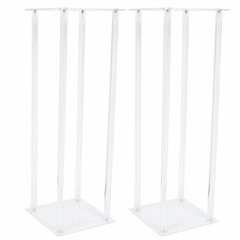 2Pcs Tabletop Flower Stand Free DIY Flower Stand Display Rack Wedding Decor
