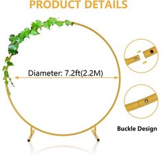 Round backdrop bracket, balloon arch bracket, wedding arch backdrop bracket