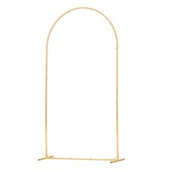 Uimoso Metal Arch Backdrop Stand 7.2 x 4 ft for Weddings and Events