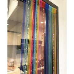 Polyester Plastic Beads Curtain Door Window Wall Decoration Party Wedding New