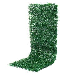 12 Pack Artificial Boxwood Wall Hedge Mat PE Privacy Fence Grass Panels 40*60cm