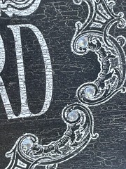 To Have And To Hold Wood Wedding Sign Black Antiqued Crackle Plaque Table Wall