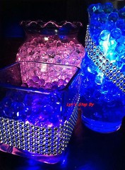 NEW Diamond Rhinestone Ribbon Bling Vase Wrap Floral Wedding Decoration Supplies