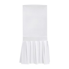 20PCS White Chair Covers for Wedding Parties and Dining Stretch Chair Slipcovers