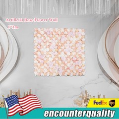 3.28*3.28ft Wedding Flower Wall Artificial Rose and Hydrangeas Flower Wall Panel