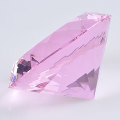 200mm Huge Pink Crystal Diamond Paperweight Wedding Centerpieces Gifts