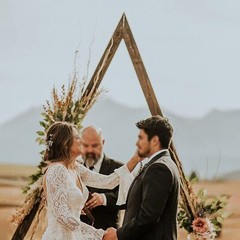 2X Heavy Duty Triangle Wedding Arch Backdrop Stand Flower Balloon Banquet Archwa
