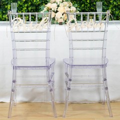 Natural 2 Wooden 12″ x 5″ Bride and Groom Chair Signs Wedding Hanging Decor