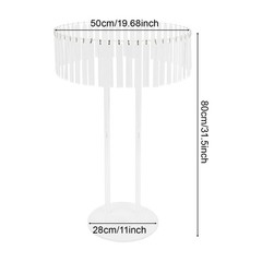 2 Pcs Wedding Flower Stand Clear Flower Holder Acrylic Wedding Flower Stand