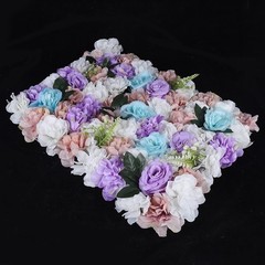 12x Artificial Flower Wall Panel Silk Wedding Party Background Venue Decor NEW